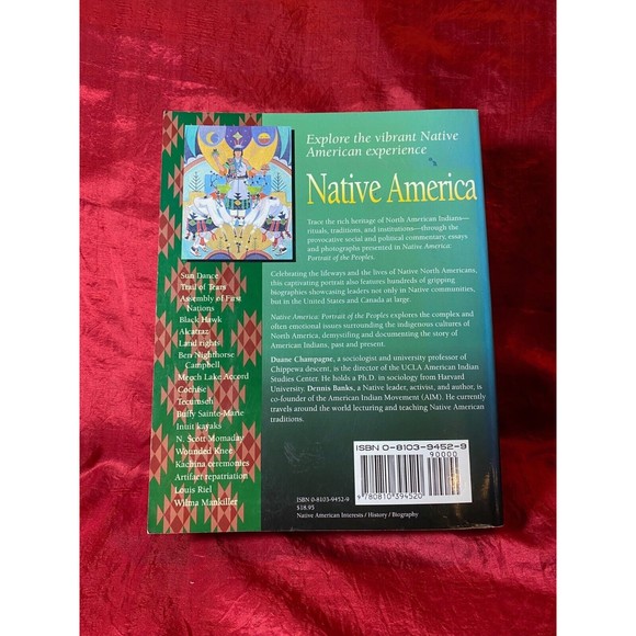 Native America: Portrait of A Peoples Collegiate Book First Nation Home School - Picture 9 of 9